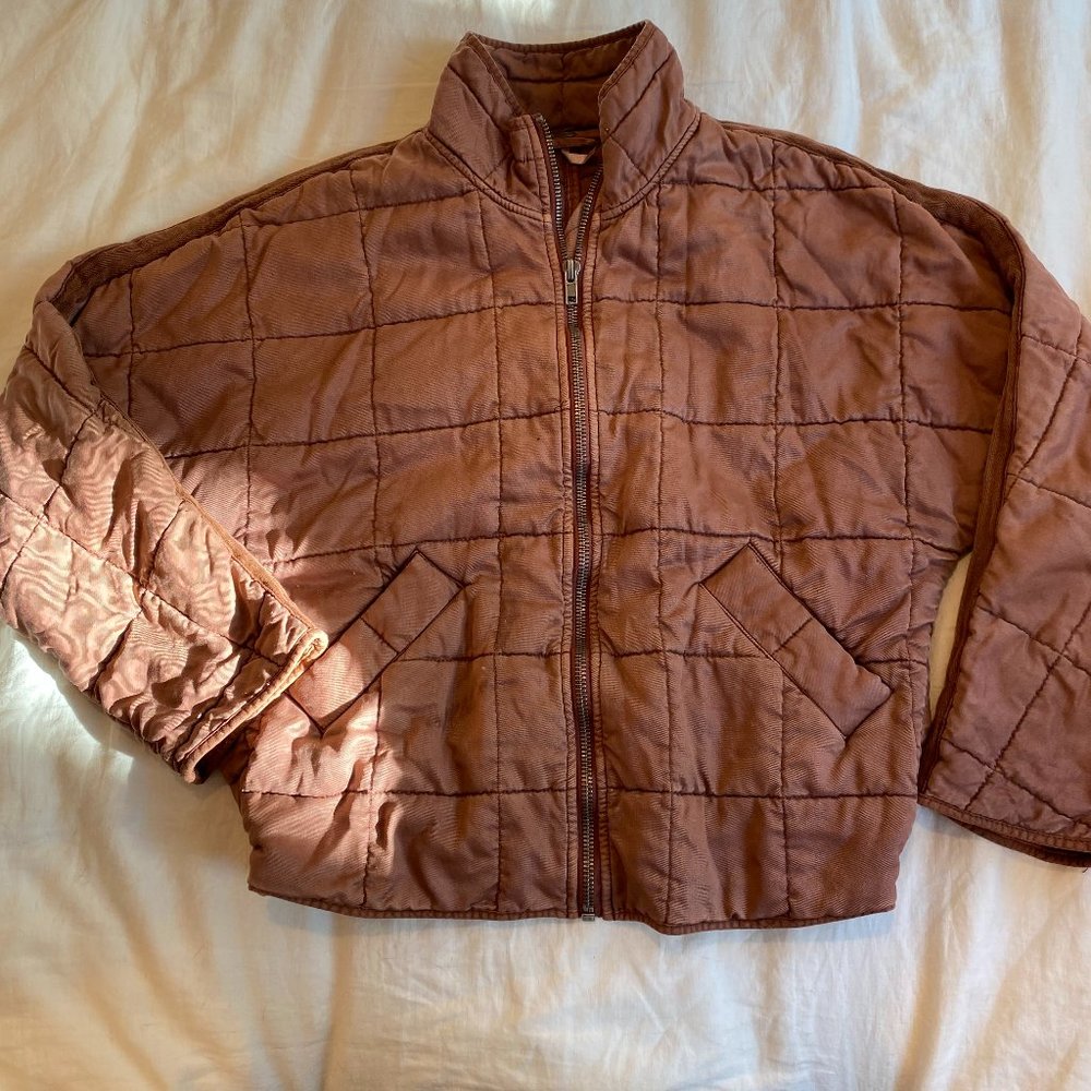 Free People Dolman Quilted Jacket